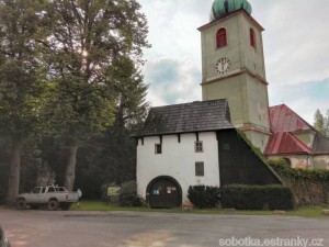Vlčice - kostel svatého Vojtěcha